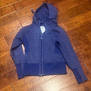 Zella Blue Hooded Jacket